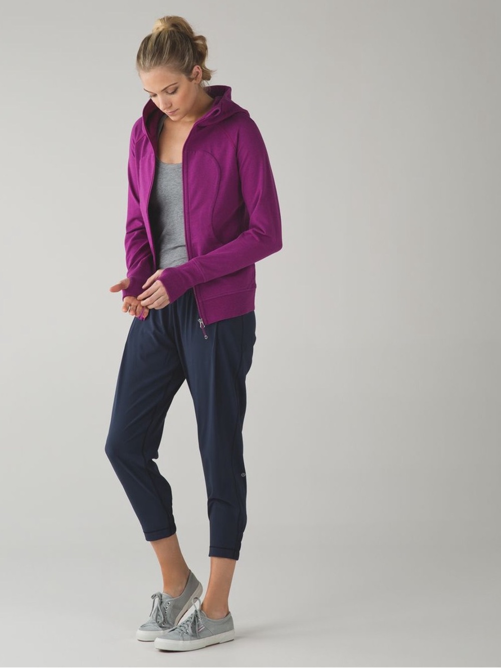Lululemon Heathered Regal Plum Scuba Hoodie Size 4